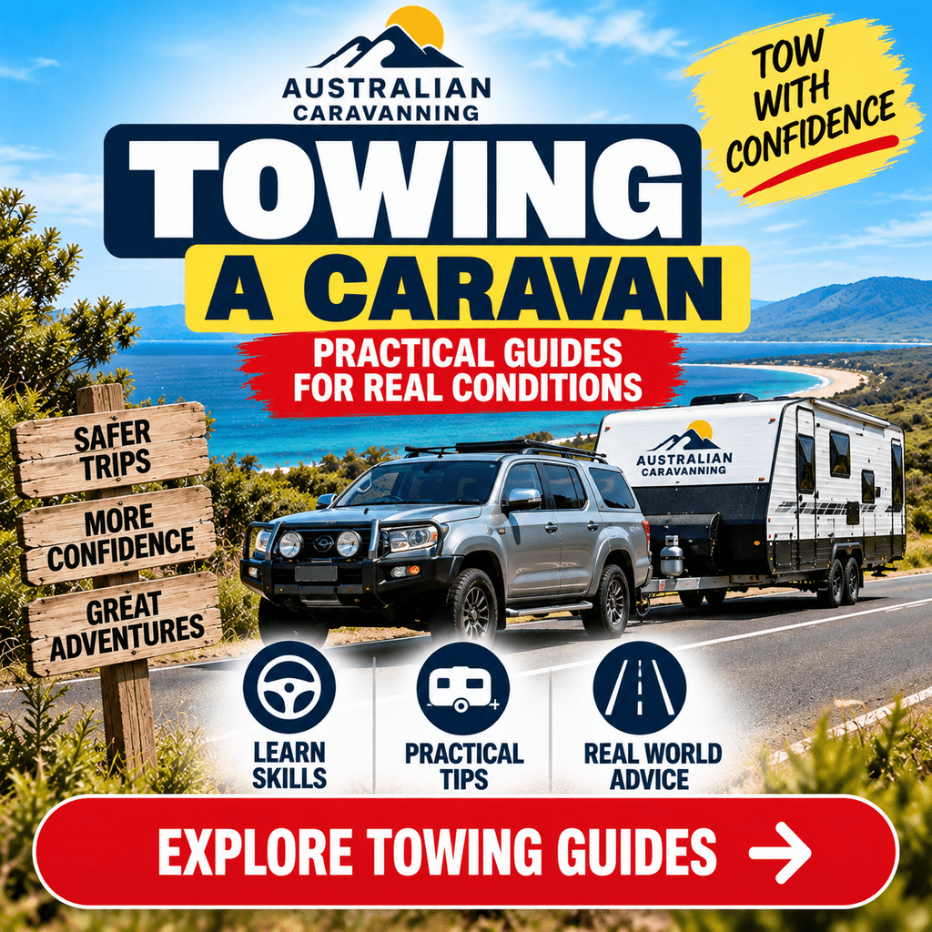 Towing a caravan